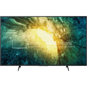 Sony KD-75X750H - Display Completo