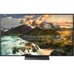 Sony XBR-100Z9D - Display Completo
