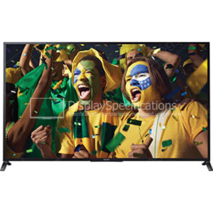 Sony XBR-70X850B - Display Completo