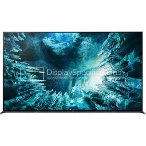 Sony XBR-85Z8H - Display Completo